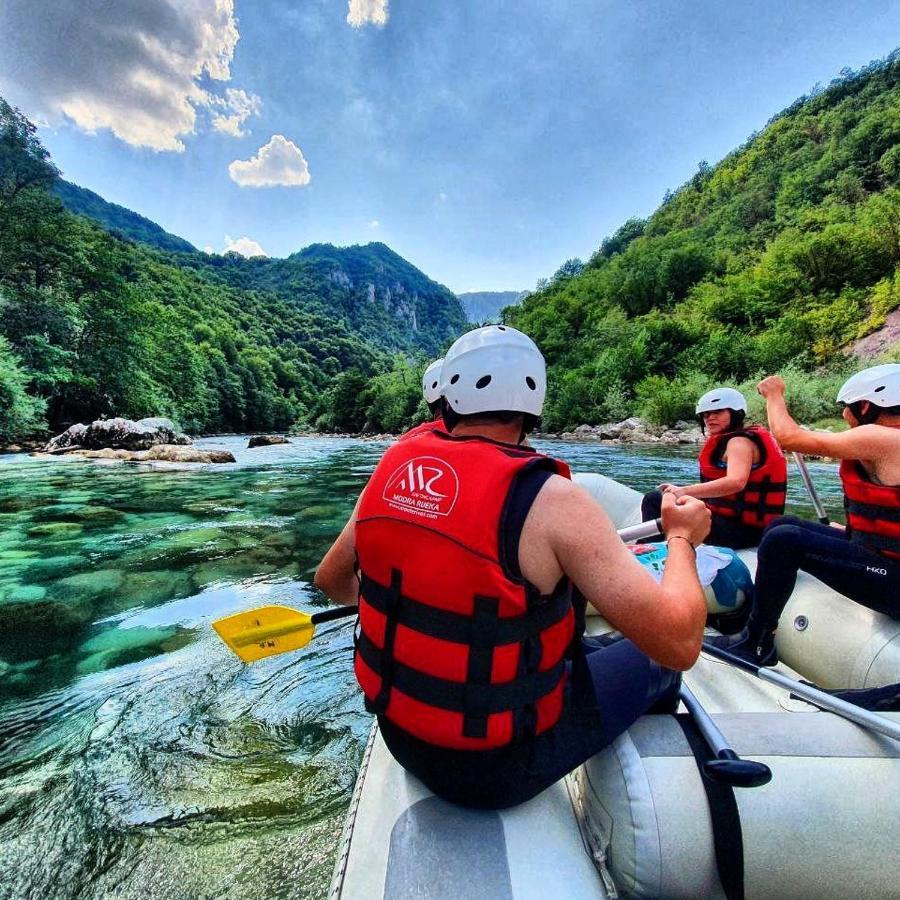 Готель Rafting Camp Modra Rijeka Scepan-Polje Екстер'єр фото