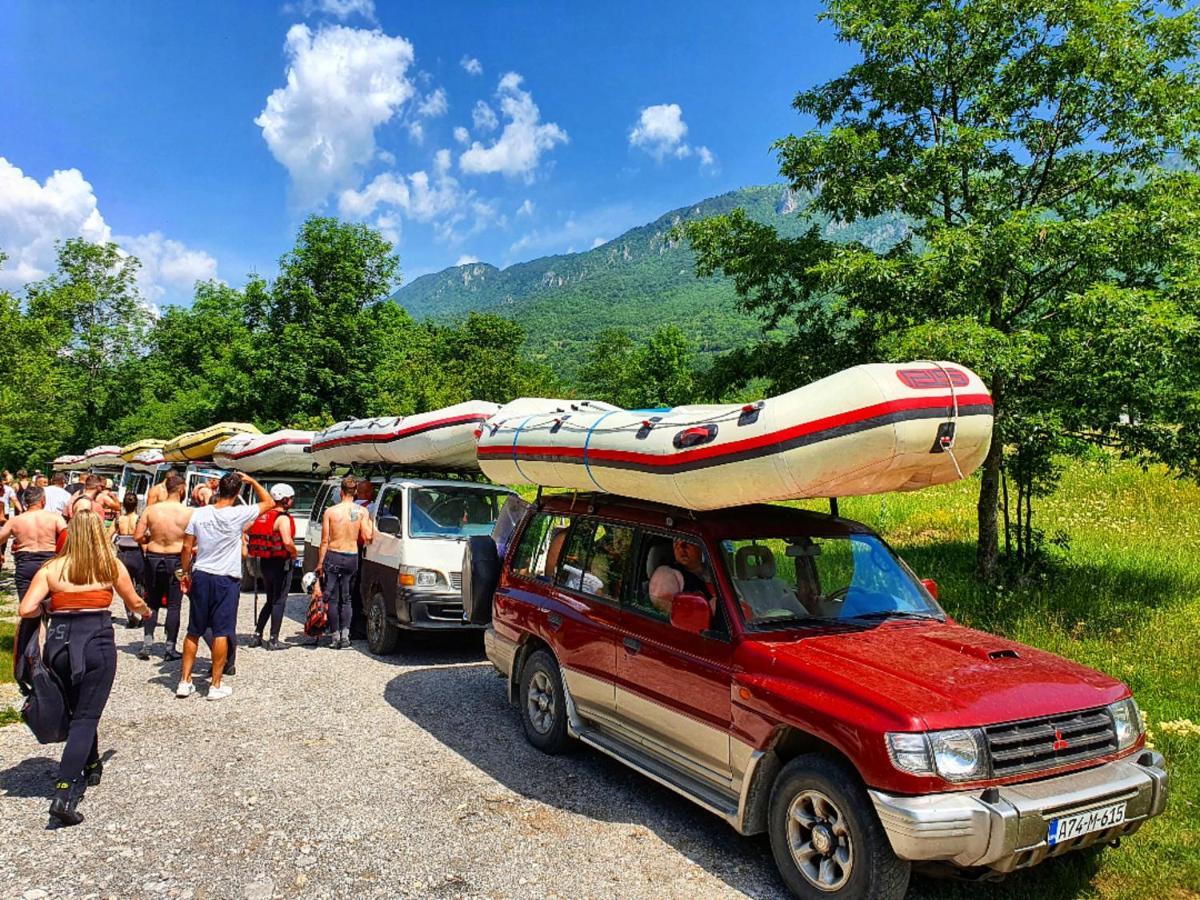 Готель Rafting Camp Modra Rijeka Scepan-Polje Екстер'єр фото